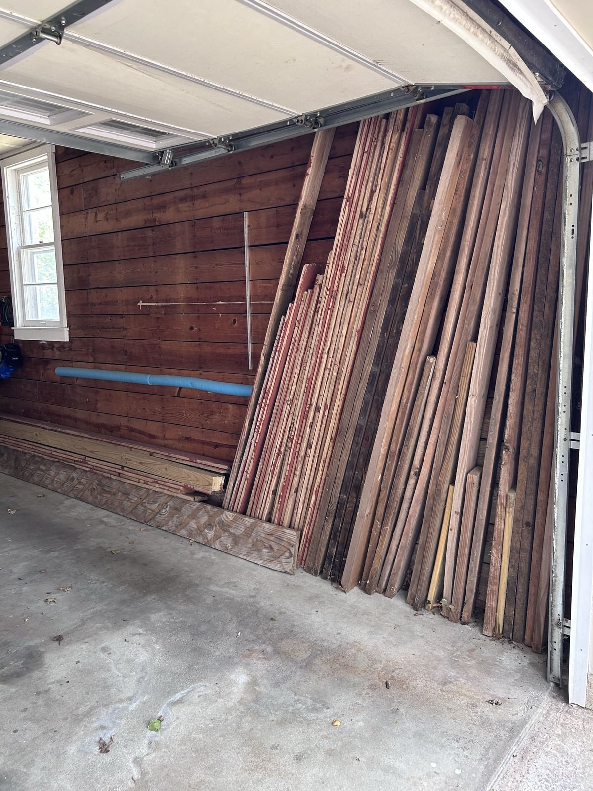 Before — junk removal job 4